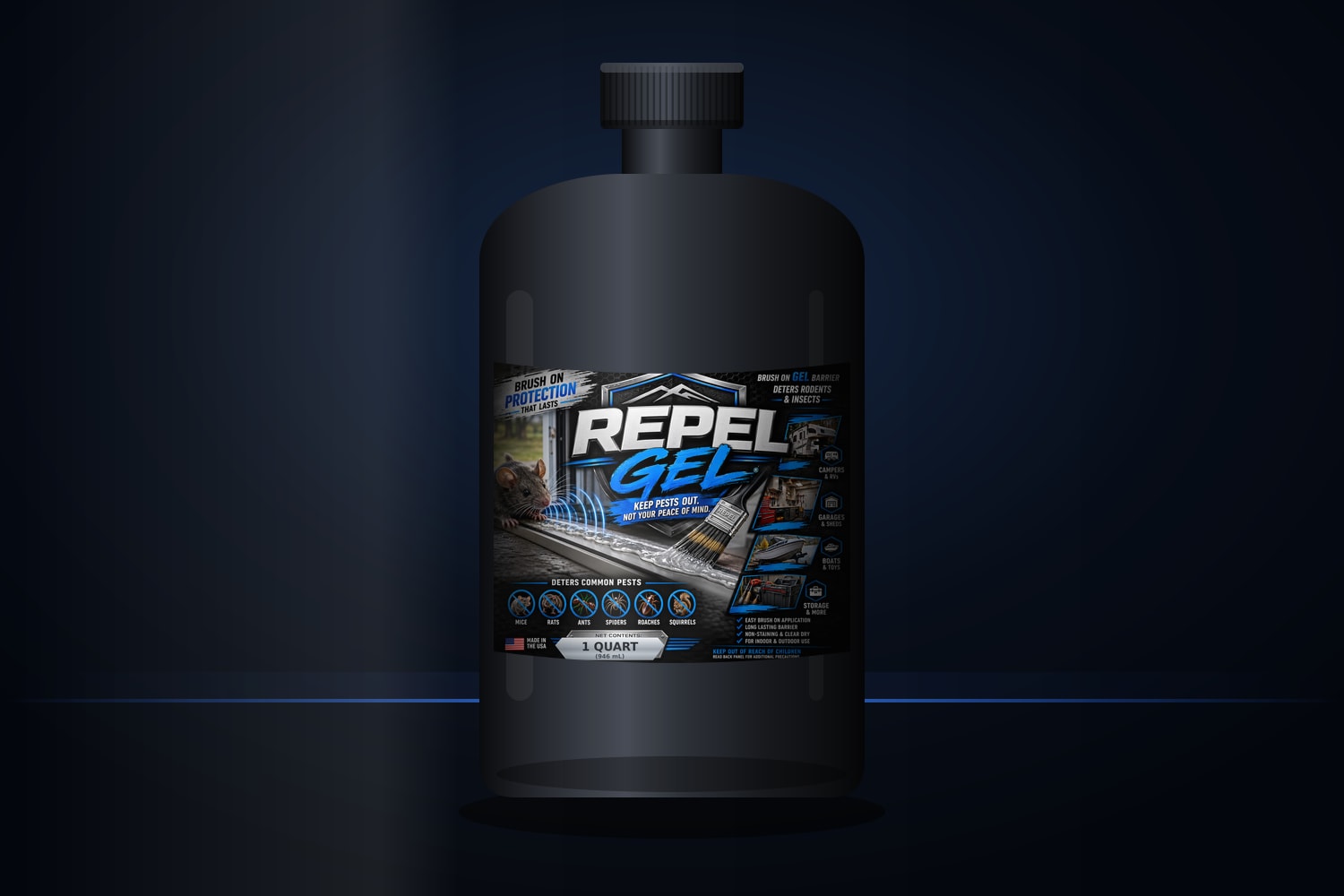 Repel Gel — 1 Quart